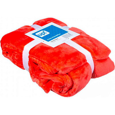 Плед микрофибра Underprice кораловый 160x200 см