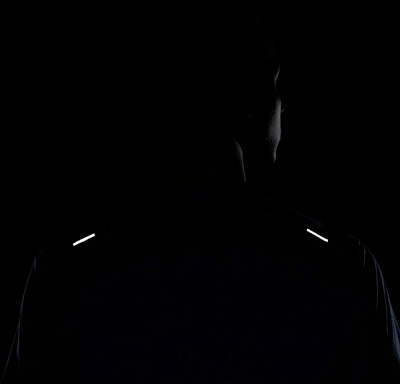 Футболка Nike DF RISE 365 SS CZ9184-482 р.M голубой