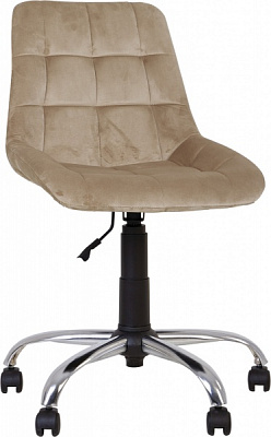 Кресло Nowy Styl NICOLE GTS (J) CHR68 (CH) PUMA-01 бежевый 