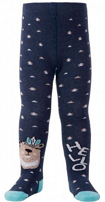 Колготки дитячі Conte-Kids 14С-79СП р.62-74 темно-синій