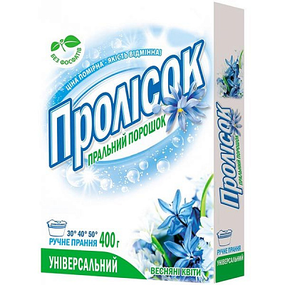 Стиральный порошок Подснежник Весенние Цветы 400 г