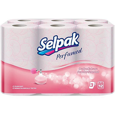 Бумага туалетная Selpak Spa 12 шт