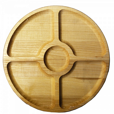 Менажница 30 см дуб 002 Забава 