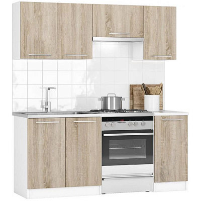 Кухня Грейд Дуб сонома ДСП 1,8 м