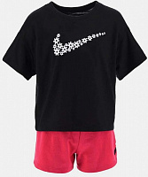 Комплект детской одежды Nike SPORT DAISY MESH SHORT SET 36J099-A4Y р. 6X белый