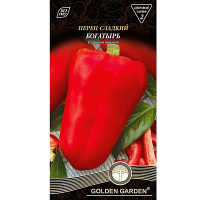 Насіння Golden Garden перець солодкий Богатир 0,3г