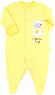 Комбинезон унисекс Bembi КБ122 р.56 желтый 3122001030.500 