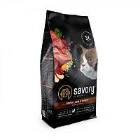 Корм Savory для кошек с чувствительным пищеварением 2 кг (ягненок и индейка)