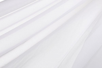 Тканина тюлева креп-вуаль 300 см молочний