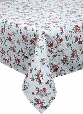 Скатертина Romantic Маленькі троянди 136x180 см різнокольоровий La Nuit