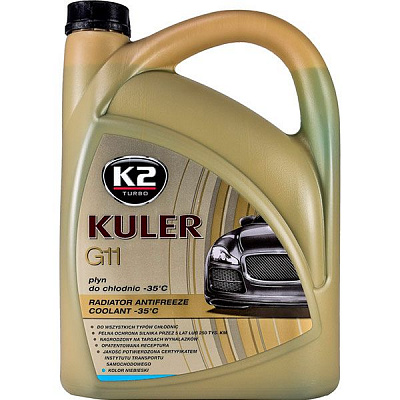Антифриз K2 KULER концентрат 1л синій