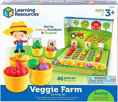 Навчальний ігровий набір Learning Resources сортер Розумний Фермер LER5553