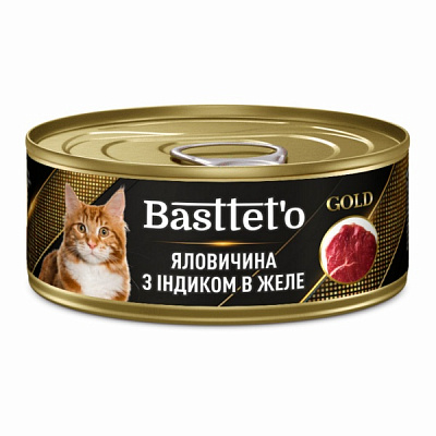 Консерва для котов Basttet`o Gold 85 г