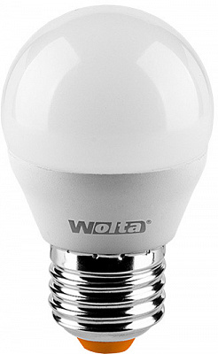 Лампа світлодіодна Wolta 8 Вт G45 матова E27 220 В 3000 К 25Y45GL8E27