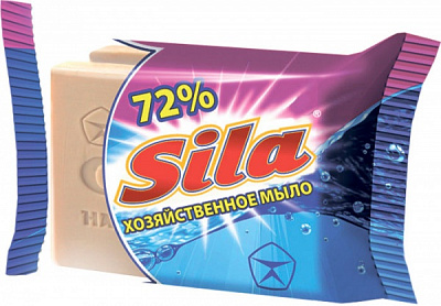 Хозяйственное мыло Сила 72% 180 г 1 шт./уп.