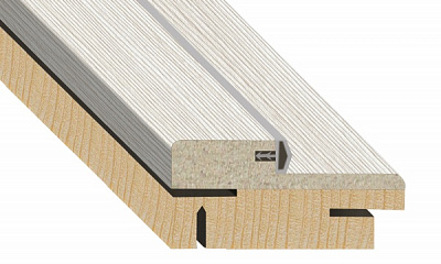 Дверная коробка телескопическая ОМиС (комплект) 2050х80 мм дуб бианко