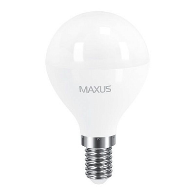 Лампа LED Maxus G45 F 8 Вт 4100K E14 холодне світло