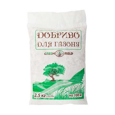 Удобрение минеральное Green Field для газона 2,5 кг