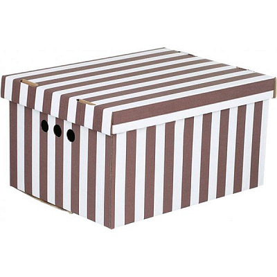 Контейнер картонний Global-Pak A4 смужка 180x250x330 мм