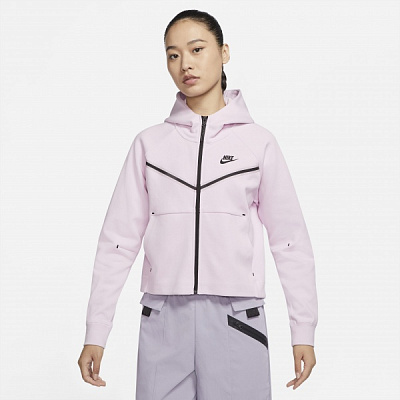 Джемпер Nike W NSW TCH FLC WR ESSNTL FZ HDY CW4298-695 р. S рожевий