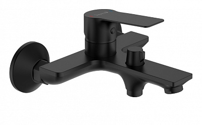 Смеситель для ванны Imprese LORETA, чорний матовый