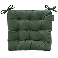 Подушка на стул Velour 40х40 см темно-зеленый Decora textile