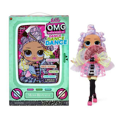 Набор с куклой L.O.L. Surprise!серииO.M.G.Dance_Мисс Роял