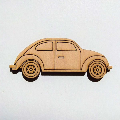 Заготовка Автомобиль 4D 23 Фанера 