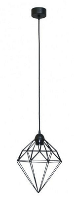 Підвіс Геотон 0513/1 1x60 Вт E27 чорний 48862