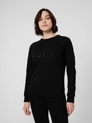 Світшот 4F SWEATSHIRT F370 4FSS23TSWSF370-20S р. 2XL чорний