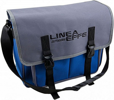 Сумка Lineaeffe спінінгіста 38х30х12 см сіро-синя