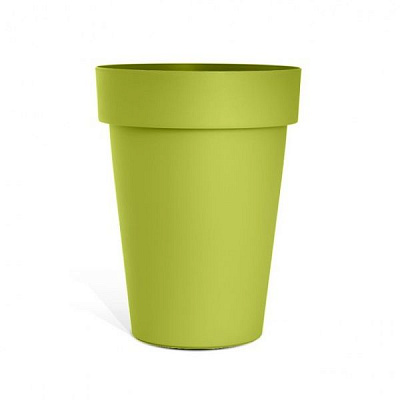 Горщик пластиковий Мелроуз 40x50x40 см круглий 40л ківі