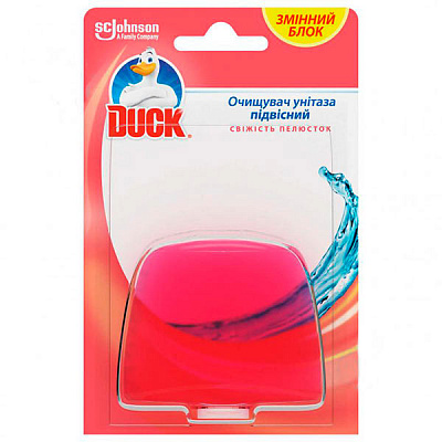 Туалетний блок Туалетный утенок Свіжість пелюсток запаска