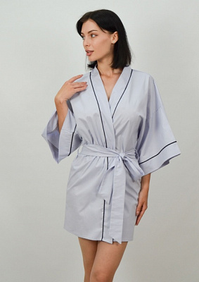 Халат женский Roksana Ketrin №1164/69003 р. 42 голубой