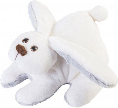 Мягкая игрушка Тигрес зайчик Снежок 18 см