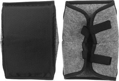 Наколінники 2 шт. р. one size чорно-сірий