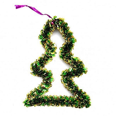 Ялинка декоративна Н25 зелено-золота золотий