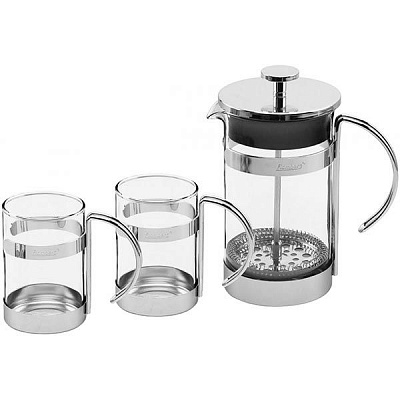 Набір Flamberg френч-прес + 2 кружки