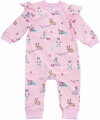 Комбинезон для девочки Minikin р.86 розовый с рисунком 21770186 