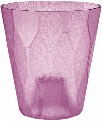 Горшок пластиковый Prosperplast Rocka P круглый 3,4л фиолетовый (70997-5) 