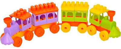 Конструктор Maximus Паровозик Малыш 3