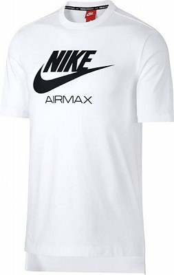 Футболка Nike M NSW TOP AIR MAX SS JSY 886146-100 M білий