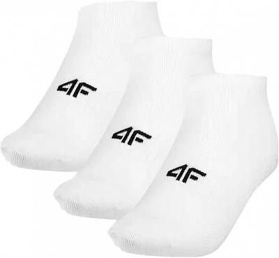 Носки 4F SOCKS CAS M442 (3pack) 4FWMM00USOCM442-10S р.39-42 белый 3 шт.