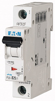 Автоматический выключатель Eaton 1п 25A PL6-B25/1 6kA 286523