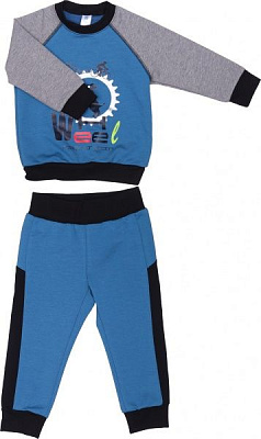Спортивний костюм Luna Kids для хлопчика 103554 р.92 бірюзовий 103554