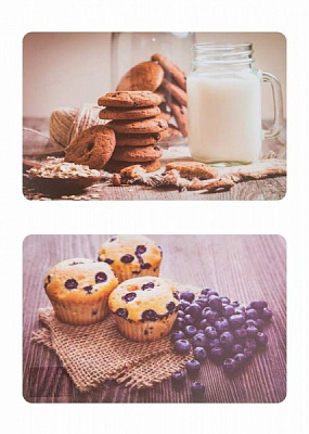 Коврик для сервировки 43x28 см COOKIES пластик Banquet