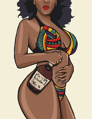 Картина за номерами Розмова тіла 40х50 см ArtCraft