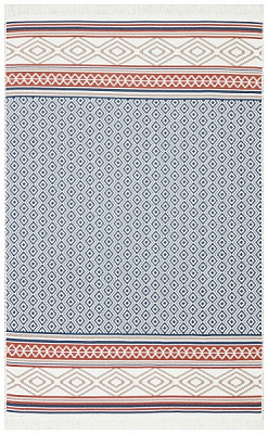 Килим Ekohali Arya AR 26 Navy Beige 160x230 см двосторонній