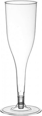 Набір бокалів для шампанського Plastgroup 130 мл 6 шт.