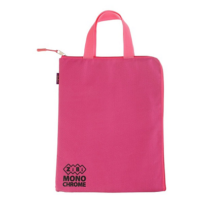 Папка для тетрадей А4 Монохром 33x25x1 см вертикальная розовая ZB.705547-10 ZiBi